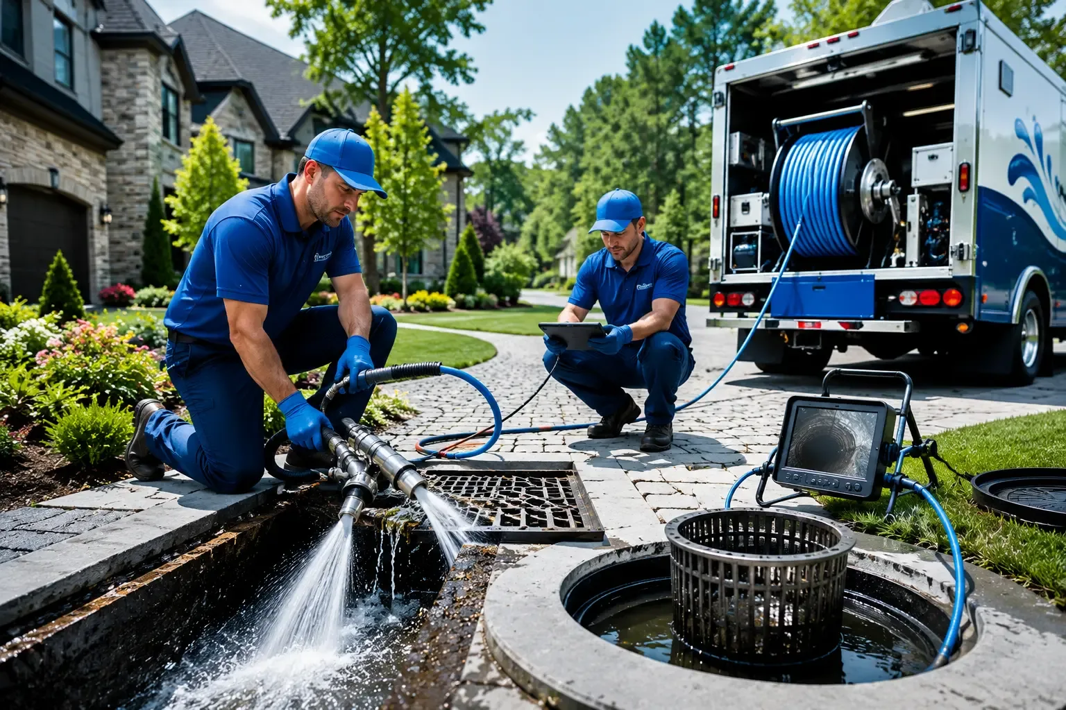 Local outdoor drain cleaning professionals in Cornwall, PA